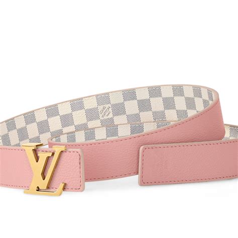 lv initiales azur|LV Initiales 30mm Reversible Belt Damier Azur .